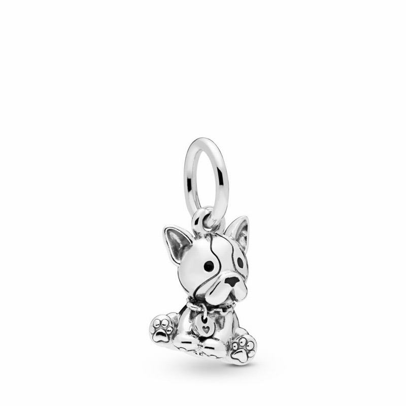 Pandora Bulldog Puppy Dangle Charm Silver Egypt UN9417658